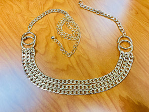 THREE LAYERS CHAIN BELT