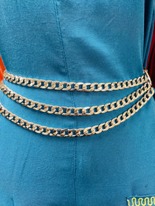 THREE LAYERS CHAIN BELT