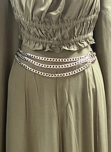 THREE LAYERS CHAIN BELT