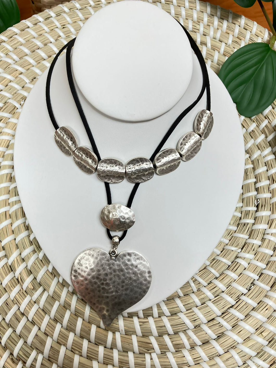 Old Hearts Double Layers Necklace