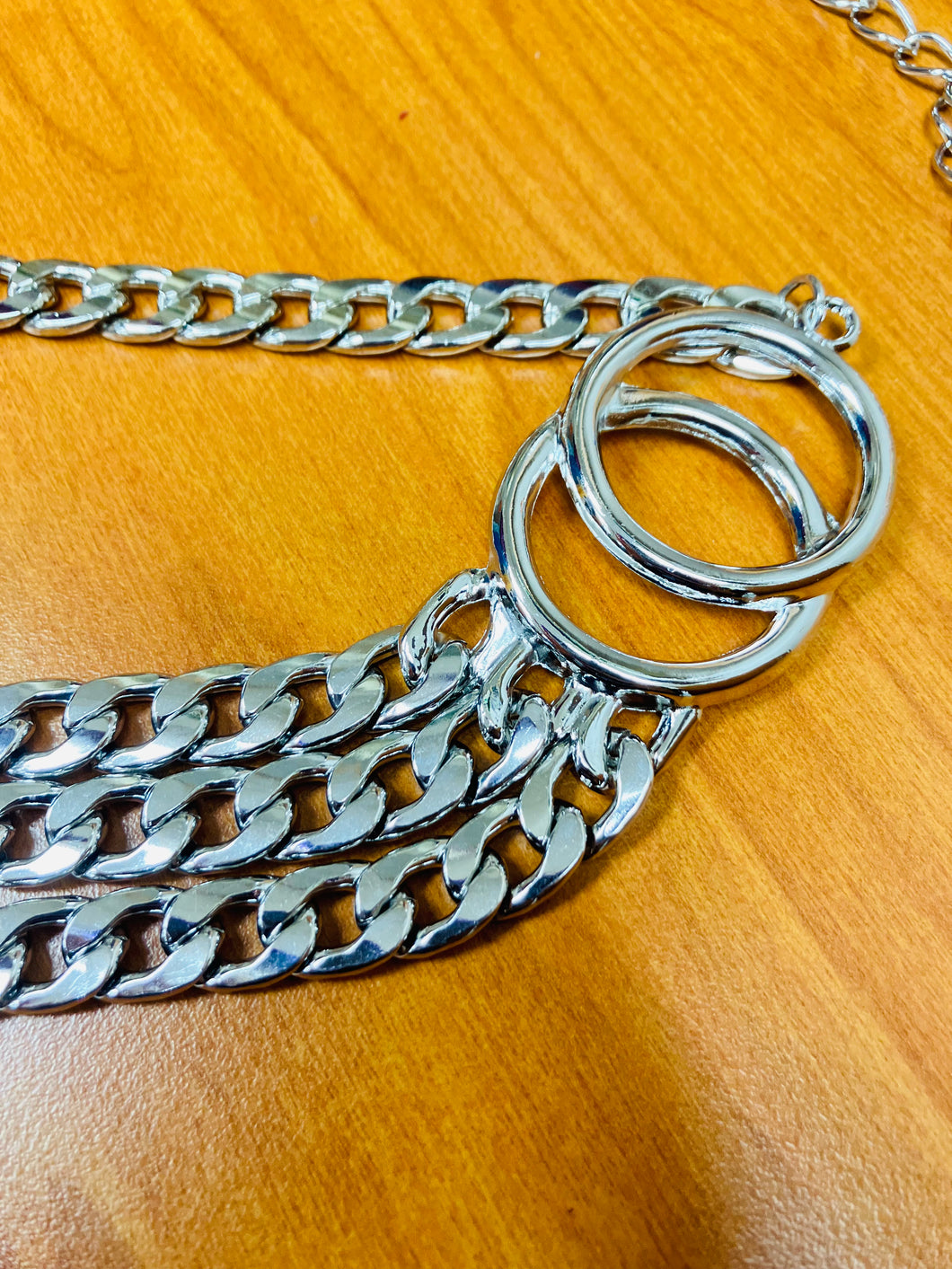 THREE LAYERS CHAIN BELT